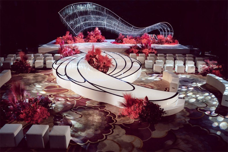 北京金融街丽思卡尔顿酒店倾呈「LIBERT_」2023春季婚礼秀 2