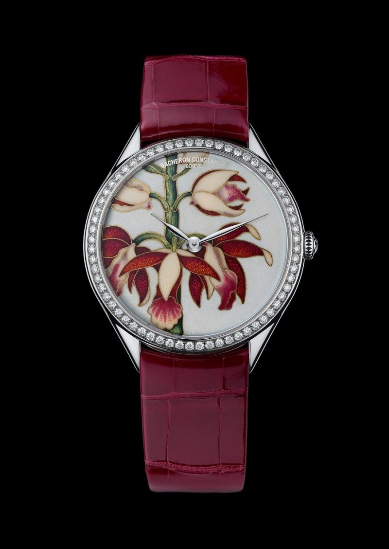 Metiers d Art艺术大师系列花之神殿_(2)中式鹤顶兰腕表_82550-000G-9855_SDT