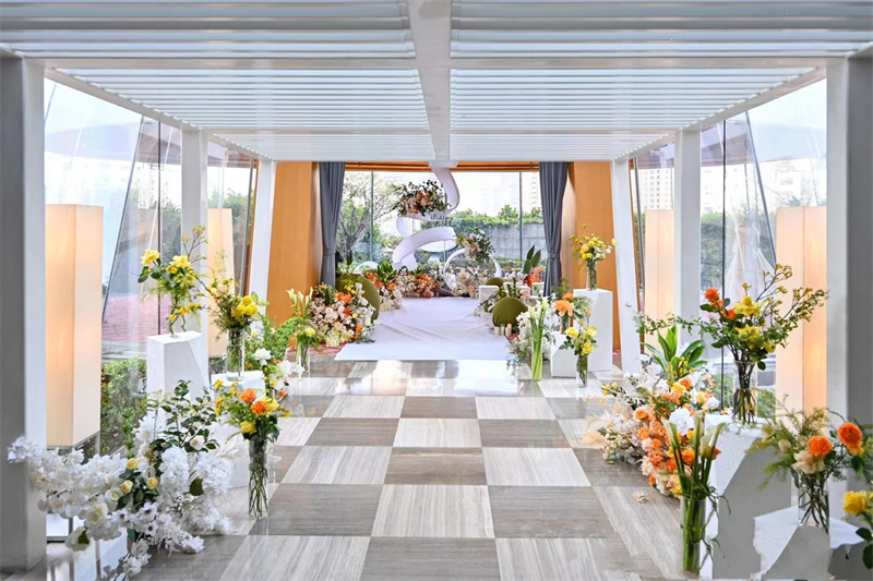 婚礼沙龙迎宾通道