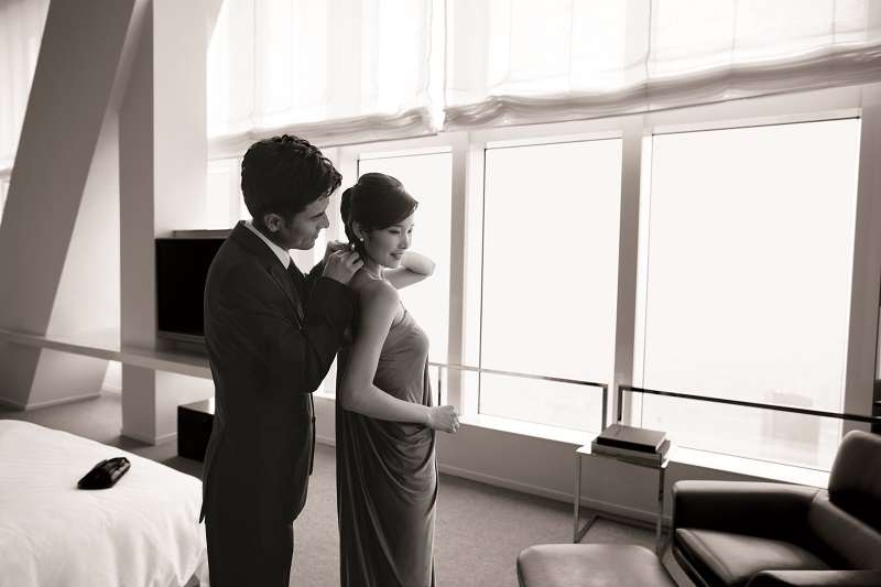 Couple at Suite Room