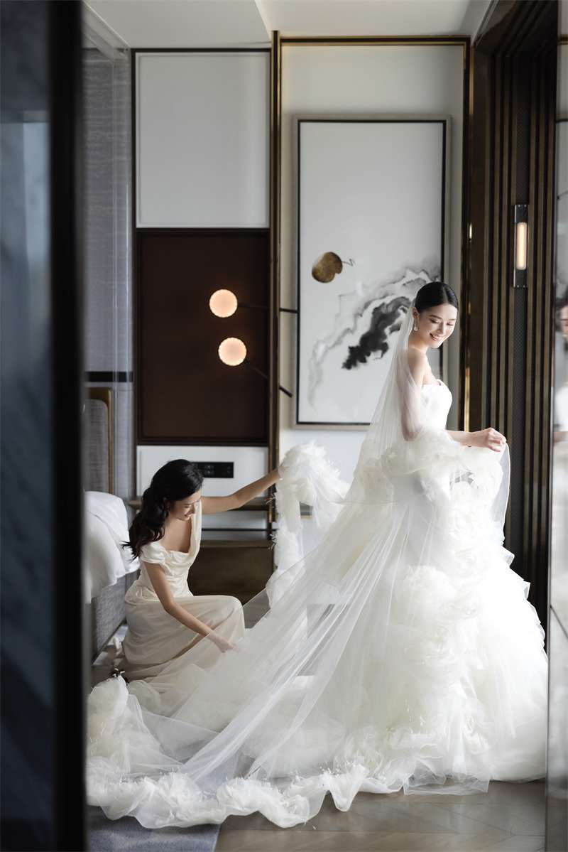 JW万豪酒店“静谧之苑”婚礼秀18